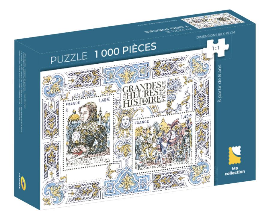 PUZZLE LES GRANDES HEURES DE L’HISTOIRE DE FRANCE (1000 PIECES)