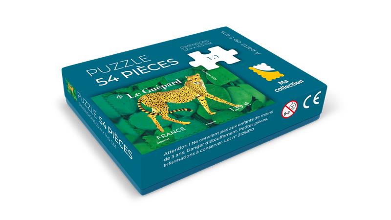 Puzzle Le guepard (54 PIECES)
