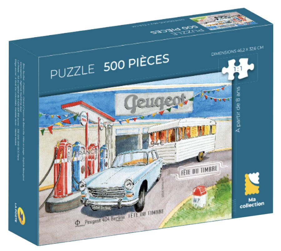 PUZZLE PEUGEOT 404 BERLINE (500 PIECES)