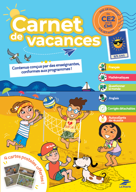 Cahier de vacances - du CE2 vers le CM1 - Edition 2025